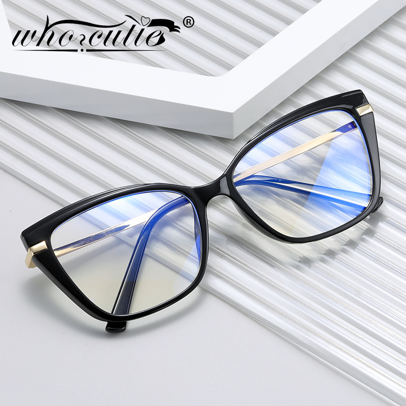 Men'S Fashion Non Prescription Glasses - Thời Trang Mới Xanh Dương Chặn