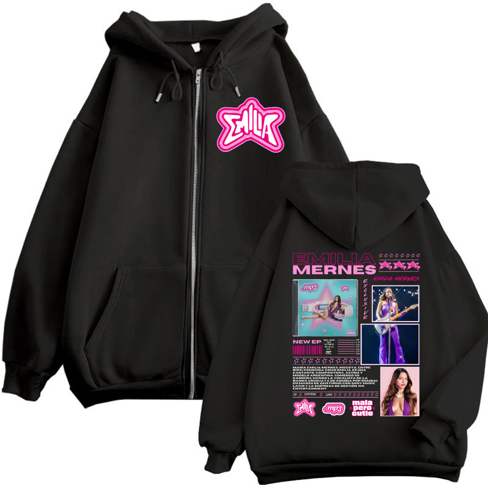 Men'S Fashion Aesthetics - Emilia Mernes MP3 Album Merch Zipper