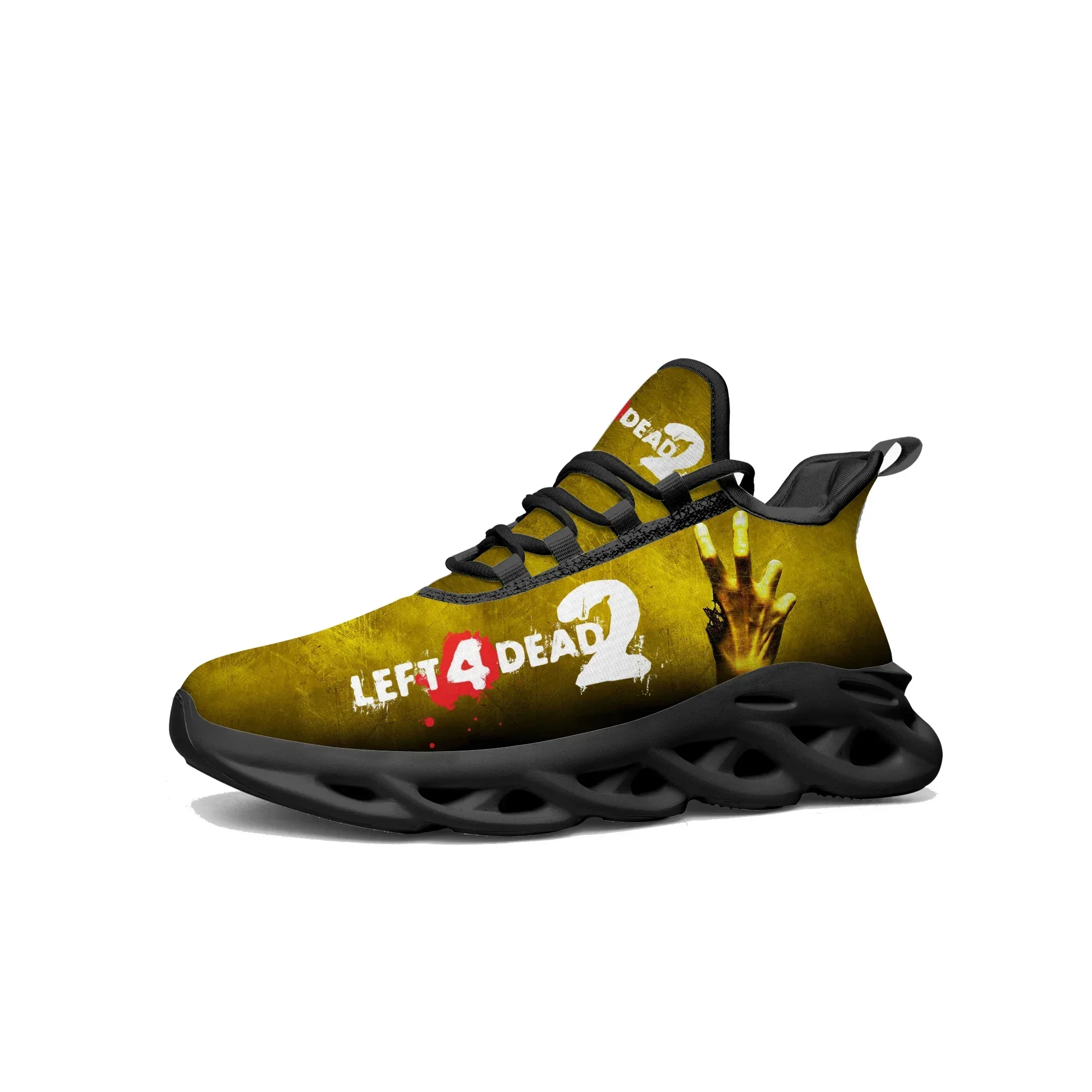 Men'S Fashion Running Shoes - Left 4 Dead 2 Flats Sneakers
