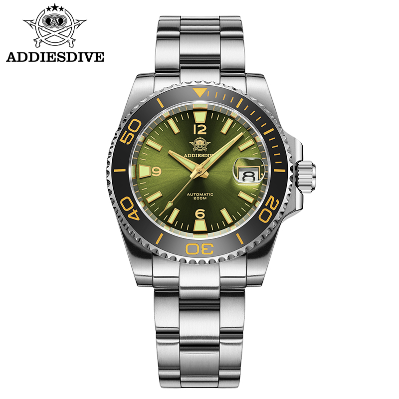 Men'S Fashion Round Glasses - ADDIESDIVE New Diving Gift Watch Men