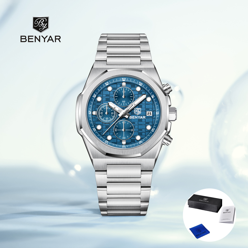 Men'S Fashion Box - 2025 New BENYAR Men's Watches Top