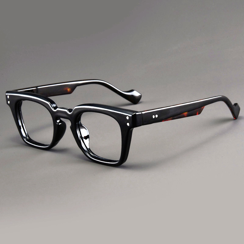 Men'S Fashion Non Prescription Glasses - New Large-frame Eyeglasses Fashionable Square Frames