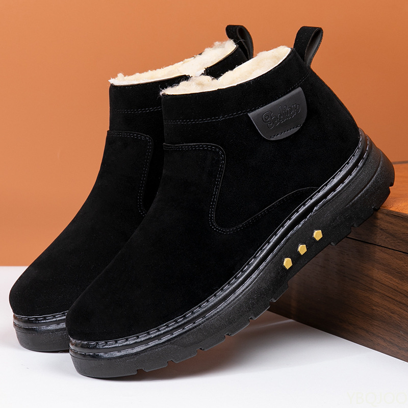 Mens Fashion Winter 2025 - Winter new high top thick snow