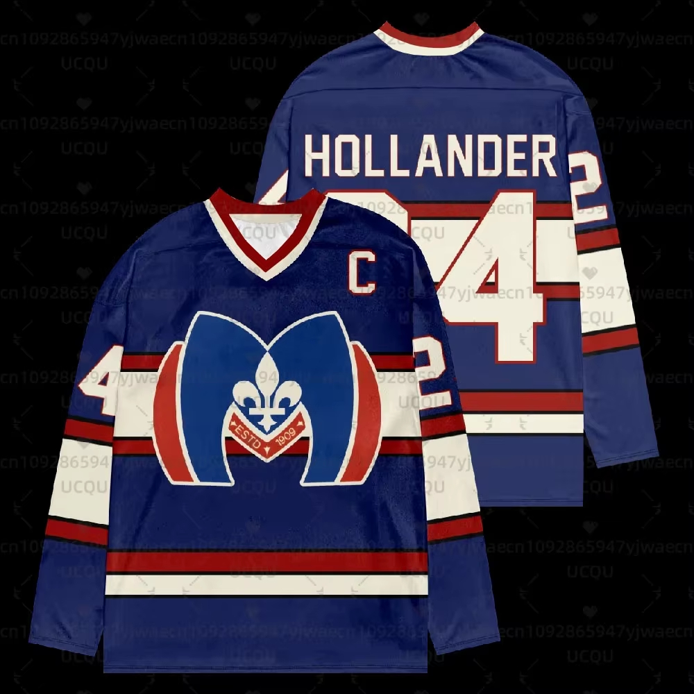 Mens Fashion Summer - New Heated Rivalry Hockey Jersey Long
