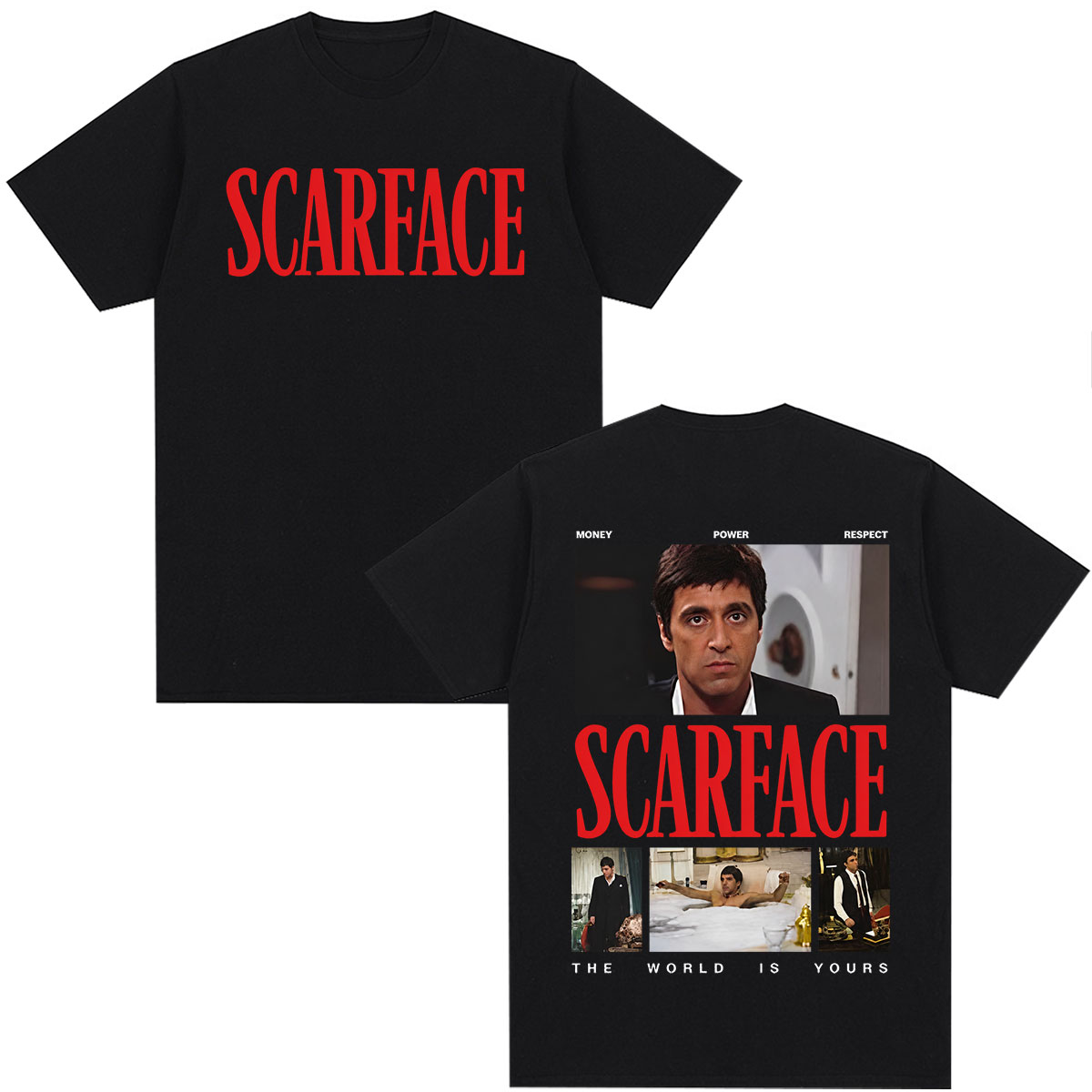 Men'S Tops Fashion - Movie Scarface Tony Montana Al Pacino