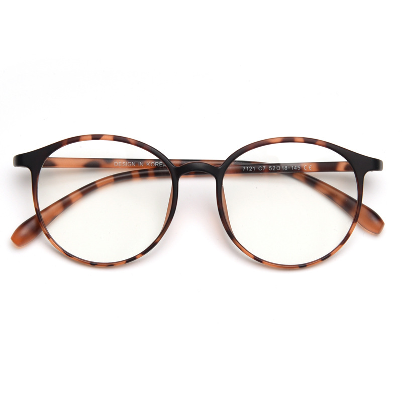 Men'S Fashion Non Prescription Glasses - Ultra Lightweight Retro Round Frame Glasses