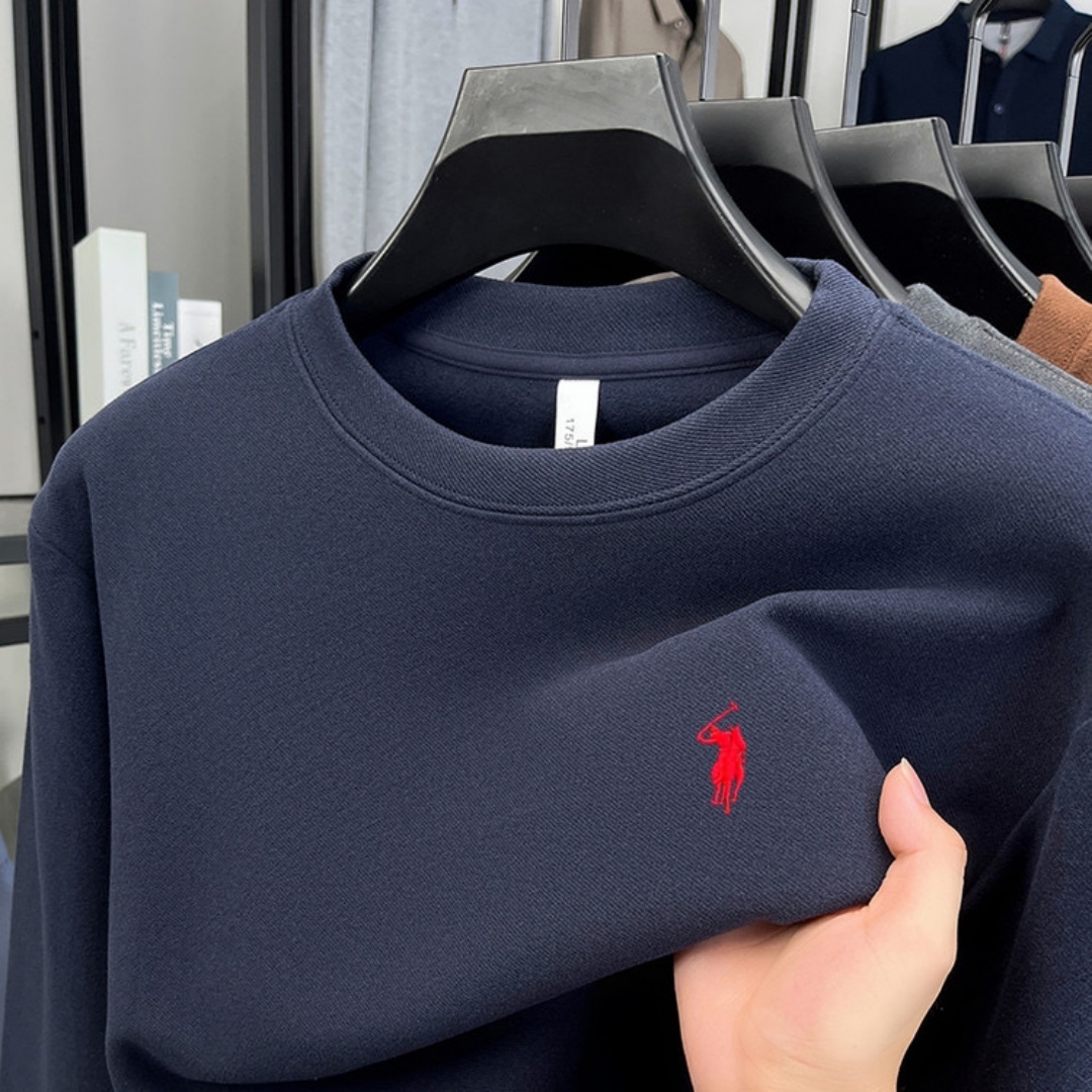 Men'S Tops Fashion - Soft cotton high-end brand men's long