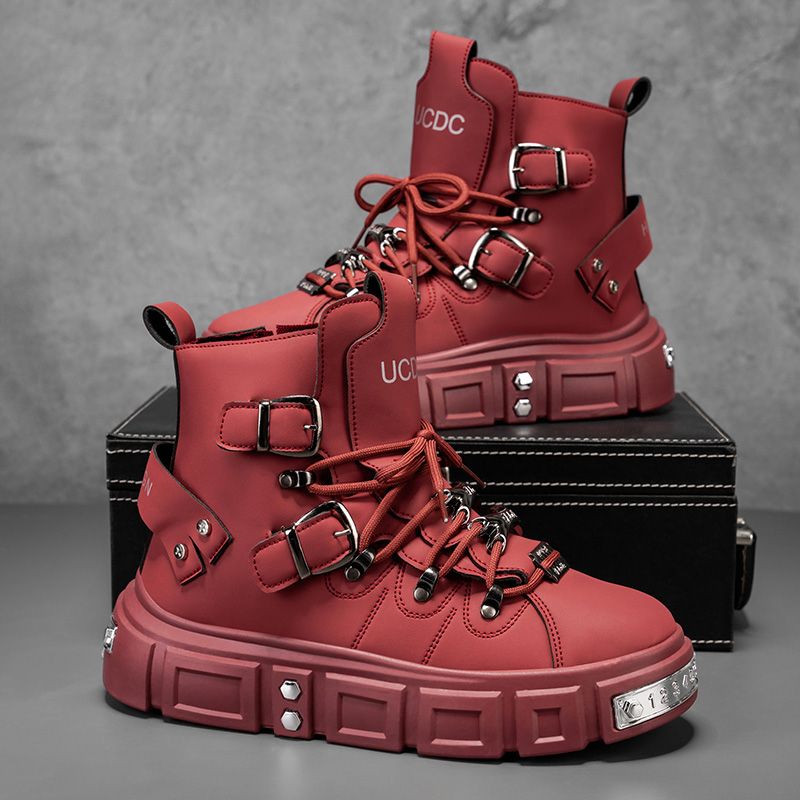 Men'S Fashion Brand - Original Brand Boots for Man Punk