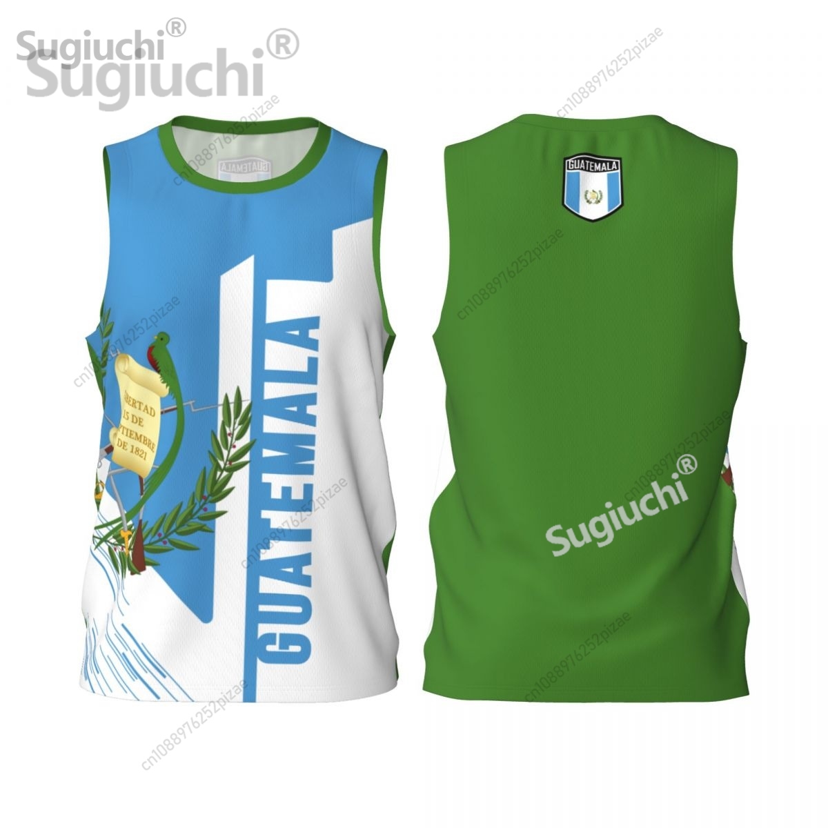 Men'S Fashion Guatemala - Custom Name Number Guatemala 3D Flag