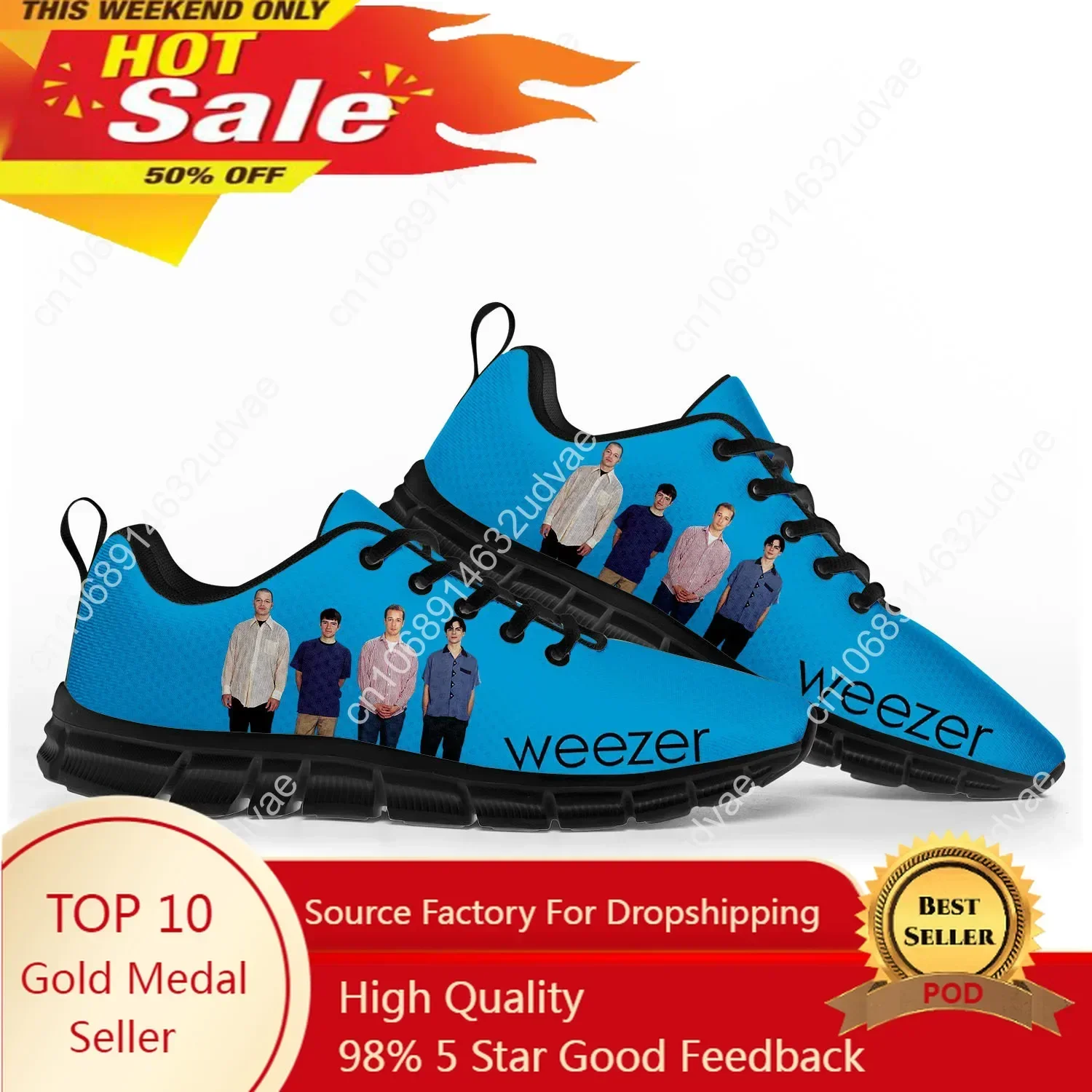Casual Sneakers Men - Weezer Sports Shoes Mens Womens Sneakers