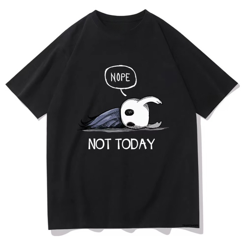Men'S Fashion Aesthetics - No not today. T-shirt anime Hollow