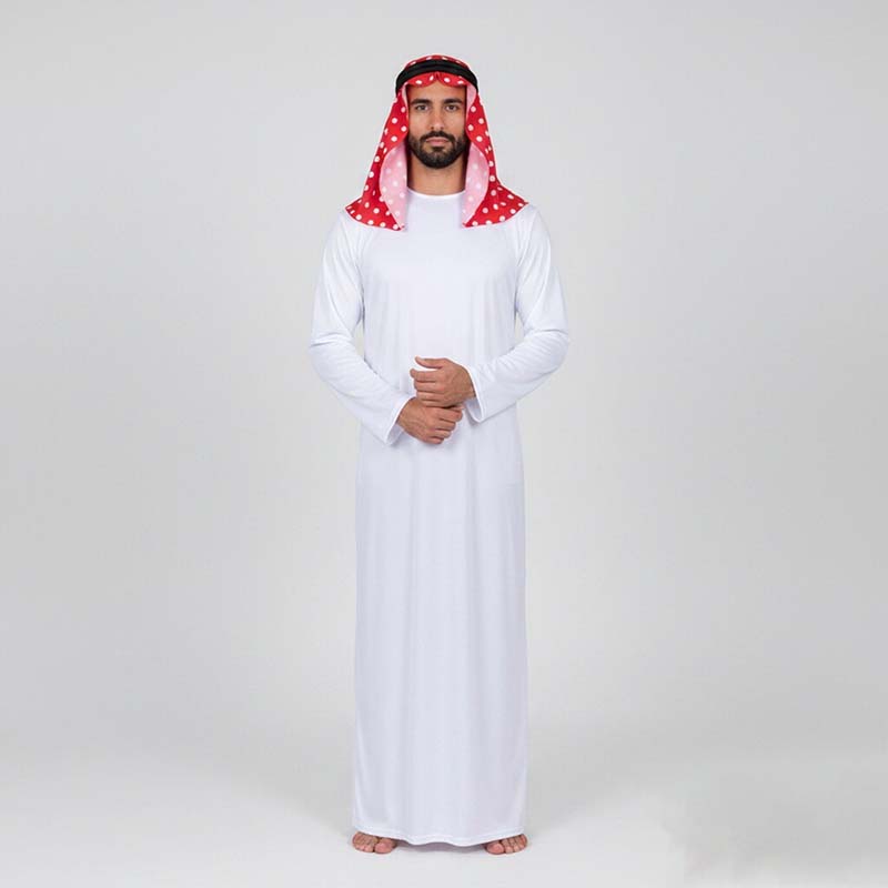 Mens Fashion Jumpsuit - Traditional Arab Costume Arabic Robe Arabian