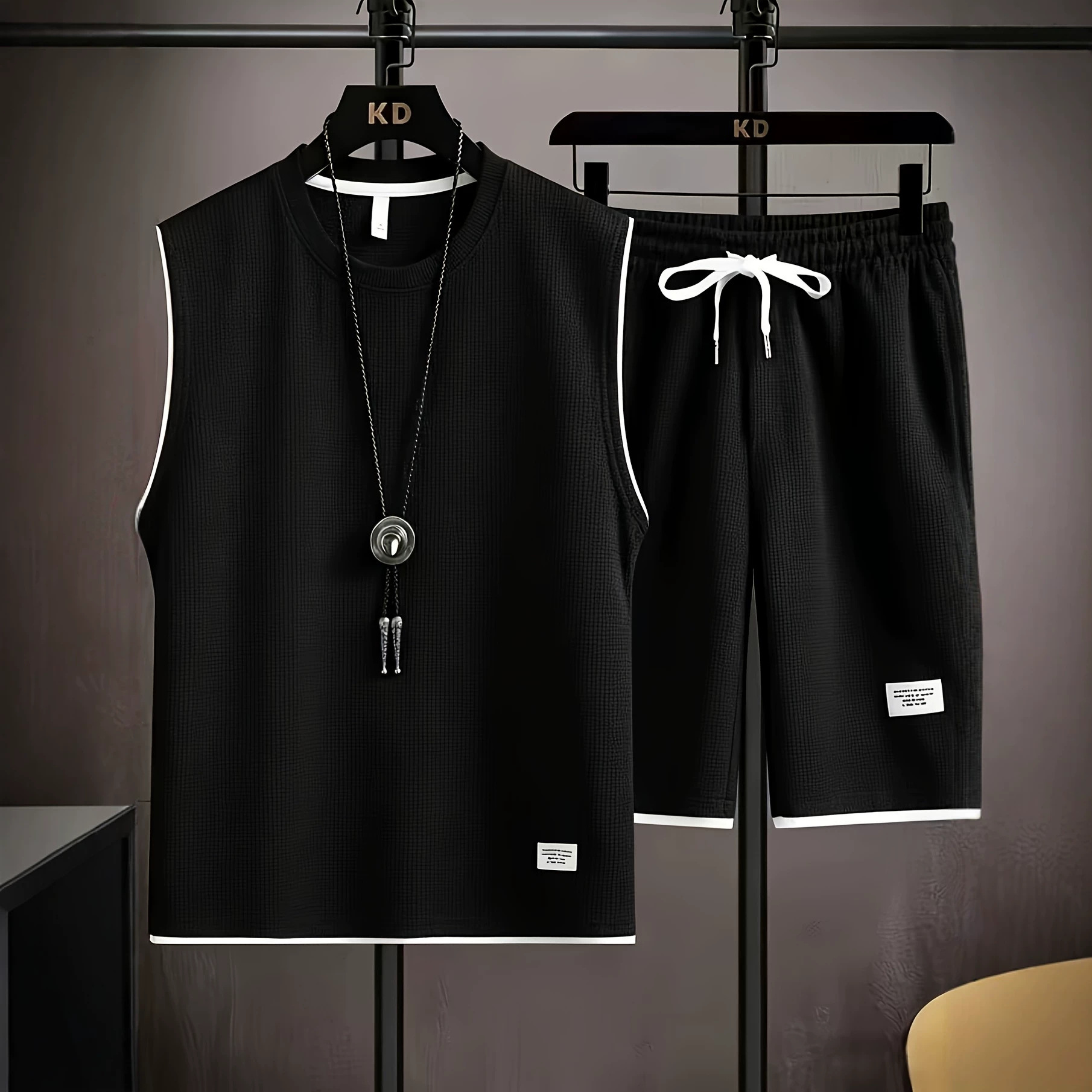 Summer men's vest sets high qu - đánh giá và giá Mens Fashion Summer