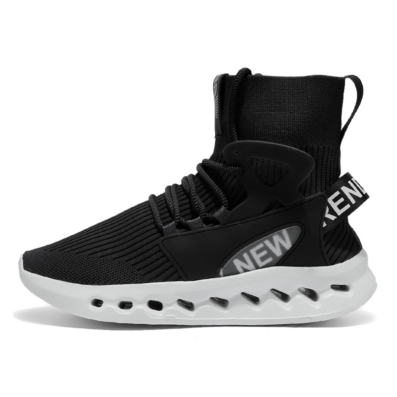 Trendy Men High Top Sock Shoes - đánh giá và giá Men'S Fashion Running Shoes