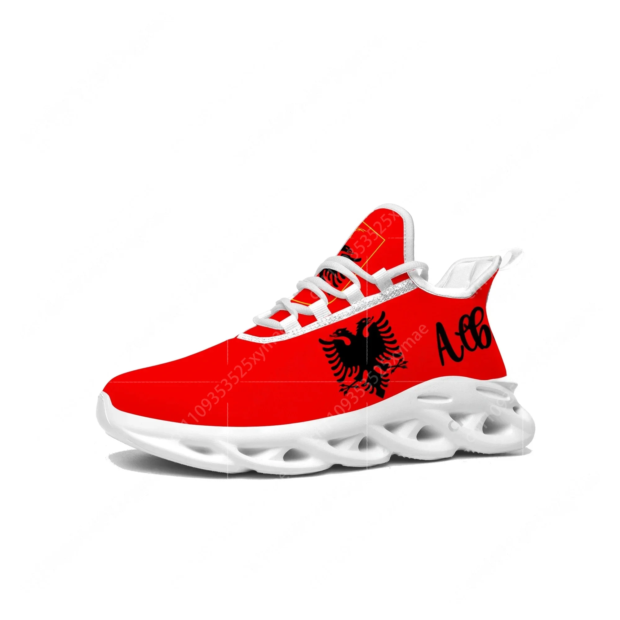 Albanian Flag Flats Sneakers M - đánh giá và giá Men'S Fashion Running Shoes