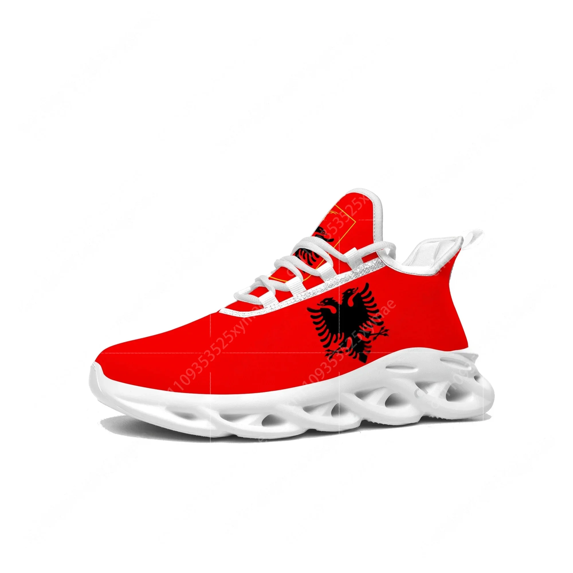 Albanian Flag Flats Sneakers M - đánh giá và giá Men'S Fashion Running Shoes