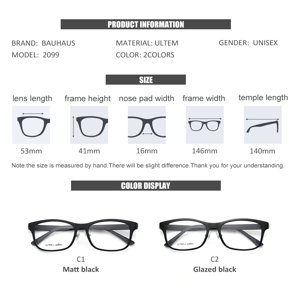 2099 Men ULTEM Optical Glasses - đánh giá và giá Men'S Fashion Non Prescription Glasses