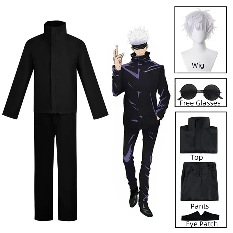 2026  Anime Jujutsu Kaisen Goj - đánh giá và giá Mens Fashion Jumpsuit