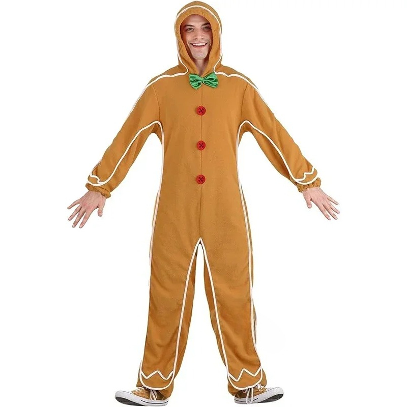 Men Gingerbread Cookie Jumpsui - đánh giá và giá Mens Fashion Jumpsuit