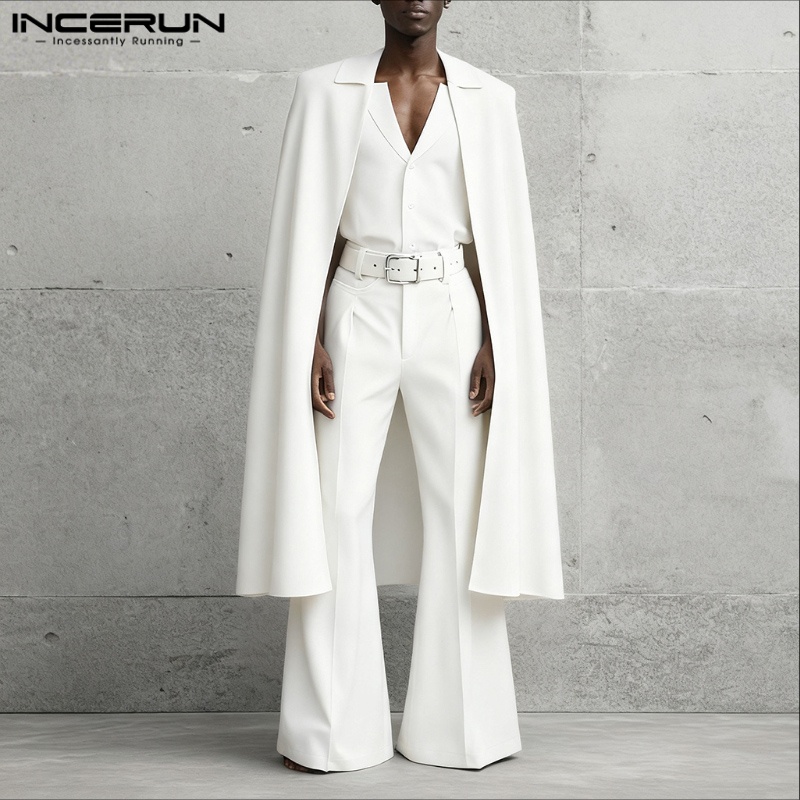 INCERUN Men Sets Solid Color L - đánh giá và giá Mens Fashion Style