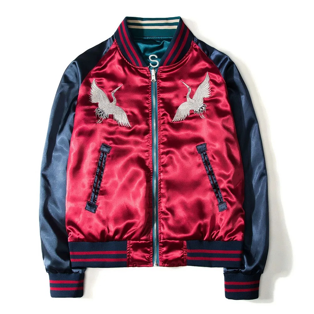 Reversible Baseball Jacket Men - đánh giá và giá Varsity Jacket Letterman