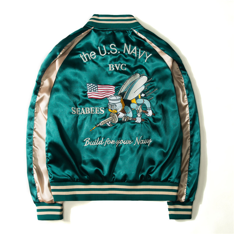 Reversible Baseball Jacket Men - đánh giá và giá Varsity Jacket Letterman