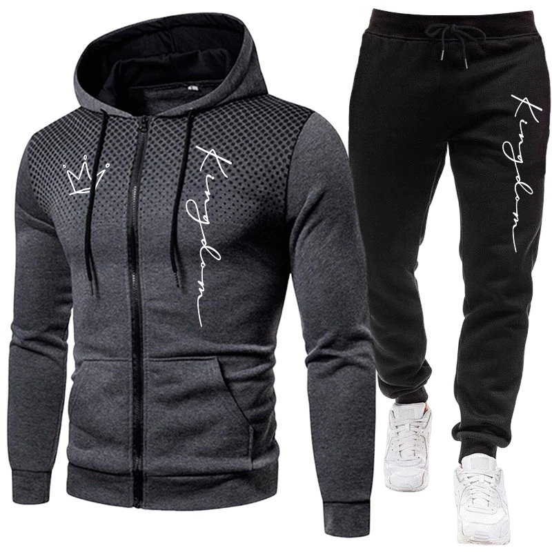 King Men's Jacket Tracksuit Ca - đánh giá và giá Mens Fashion Zip Up