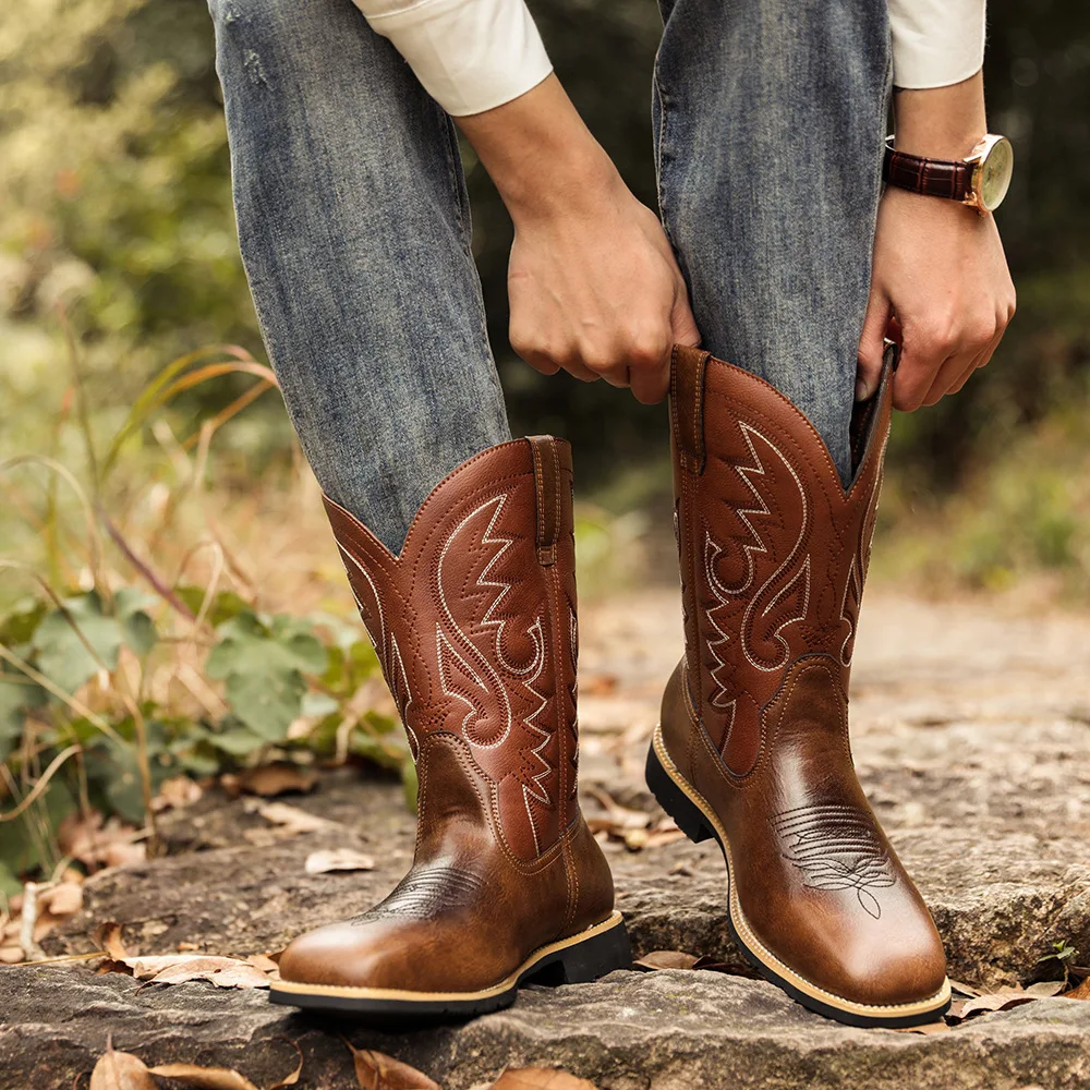 Men's Mid-calf Boots Fashion H - đánh giá và giá Mens Fashion Winter 2025