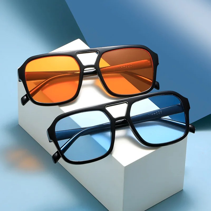 New Pc Frame Round Sunglasses  - đánh giá và giá Men'S Fashion Round Glasses