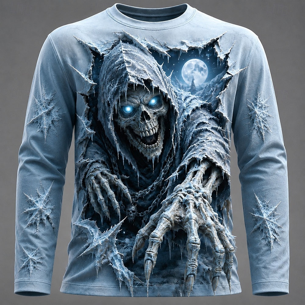 Halloween Men 3D Graphic Print - đánh giá và giá Men Fashion Upper