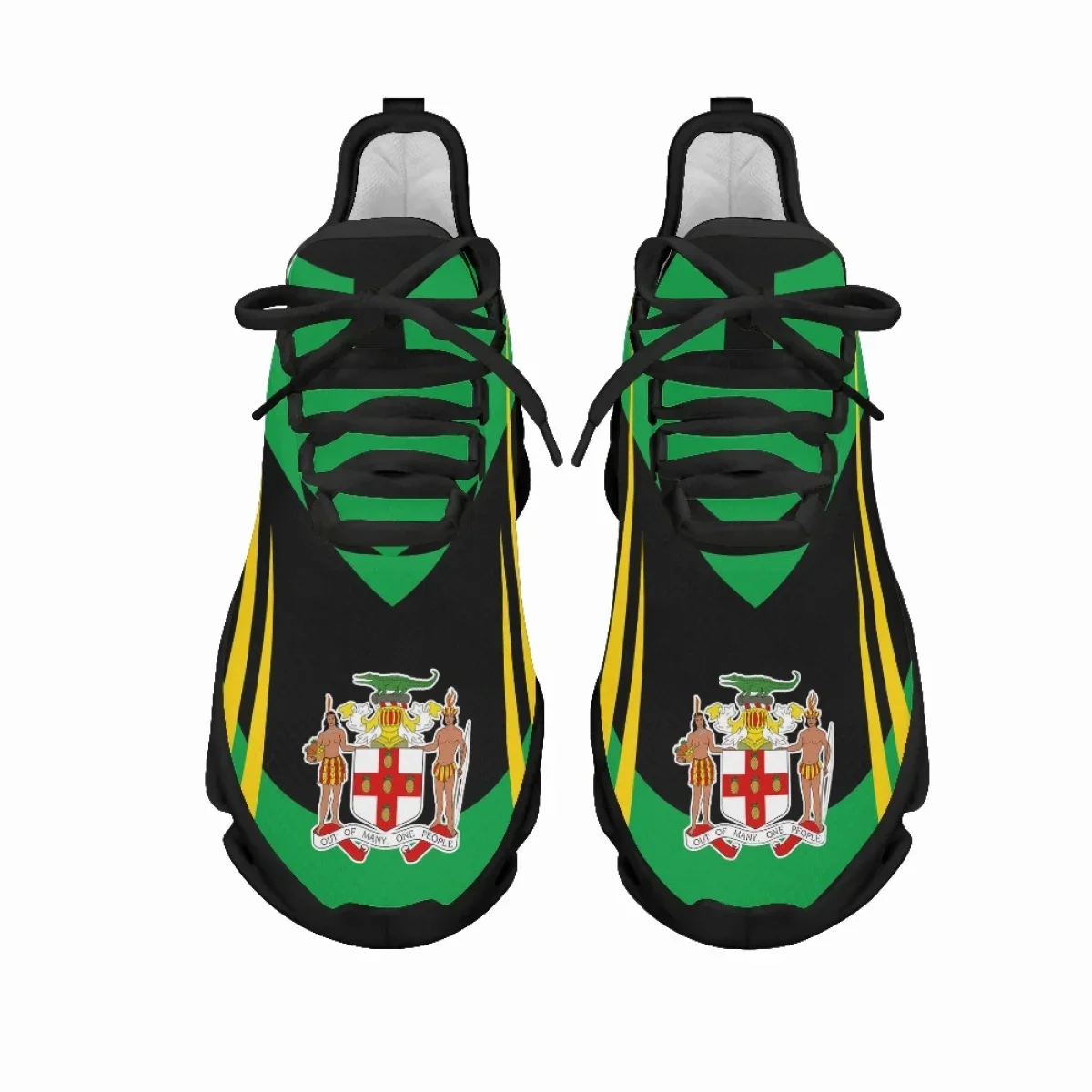 Jamaica Flag Print Shoes Men S - đánh giá và giá Men'S Fashion Running Shoes