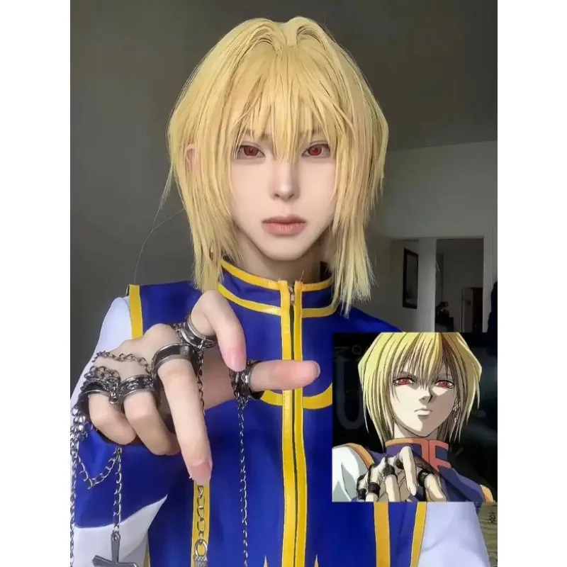 Anime HUNTER X HUNTER Kurapika - đánh giá và giá Mens Fashion Jumpsuit