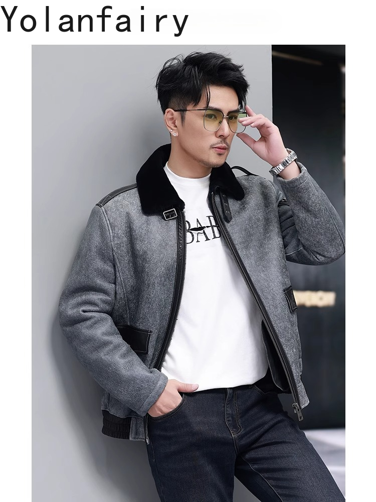 YOLANFAIRY Short Natural Fur C - đánh giá và giá Mens Fashion Winter 2025