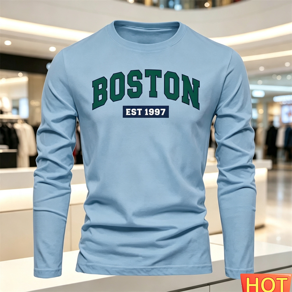 Autumn Summer Men's long sleev - đánh giá và giá Mens Fashion Style