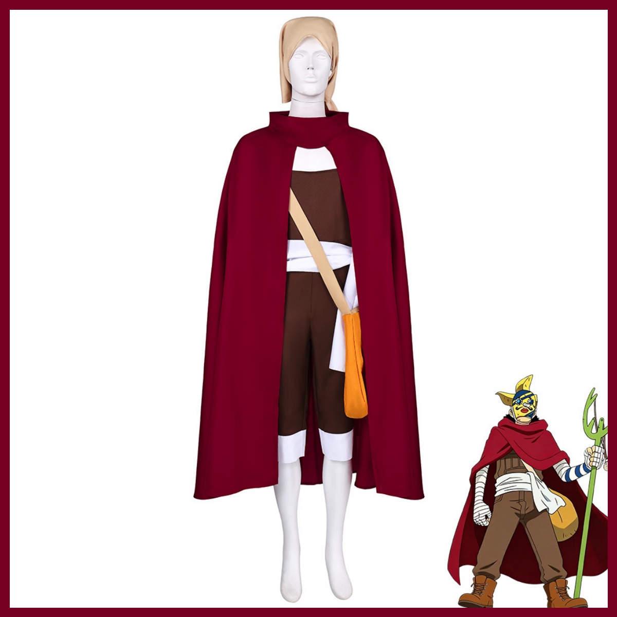 Anime East Blue Usopp Sogeking - đánh giá và giá Mens Fashion Jumpsuit