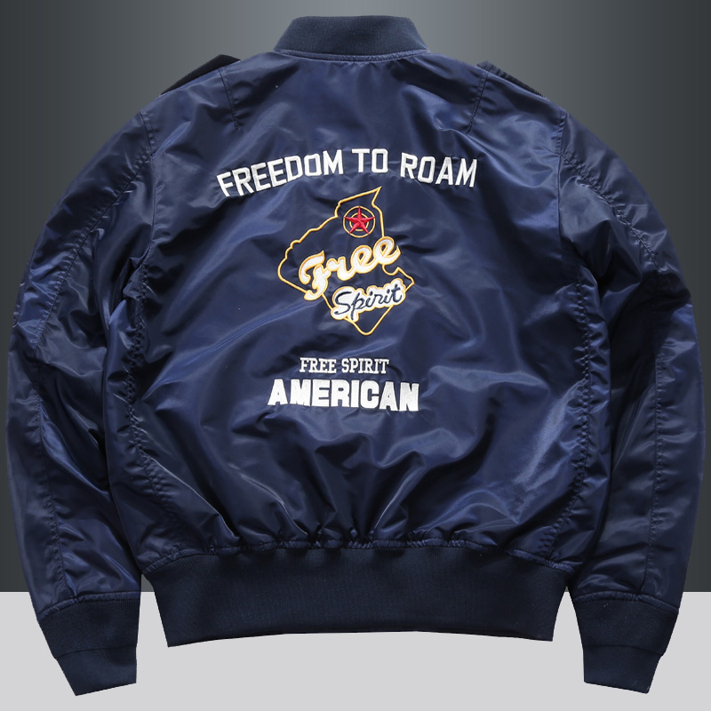 Men's Spring Tactical Army MA- - đánh giá và giá Varsity Jacket Letterman