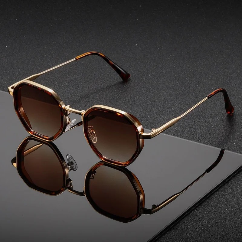 1 Pair Unisex Round Metal Fash - đánh giá và giá Men'S Fashion Round Glasses