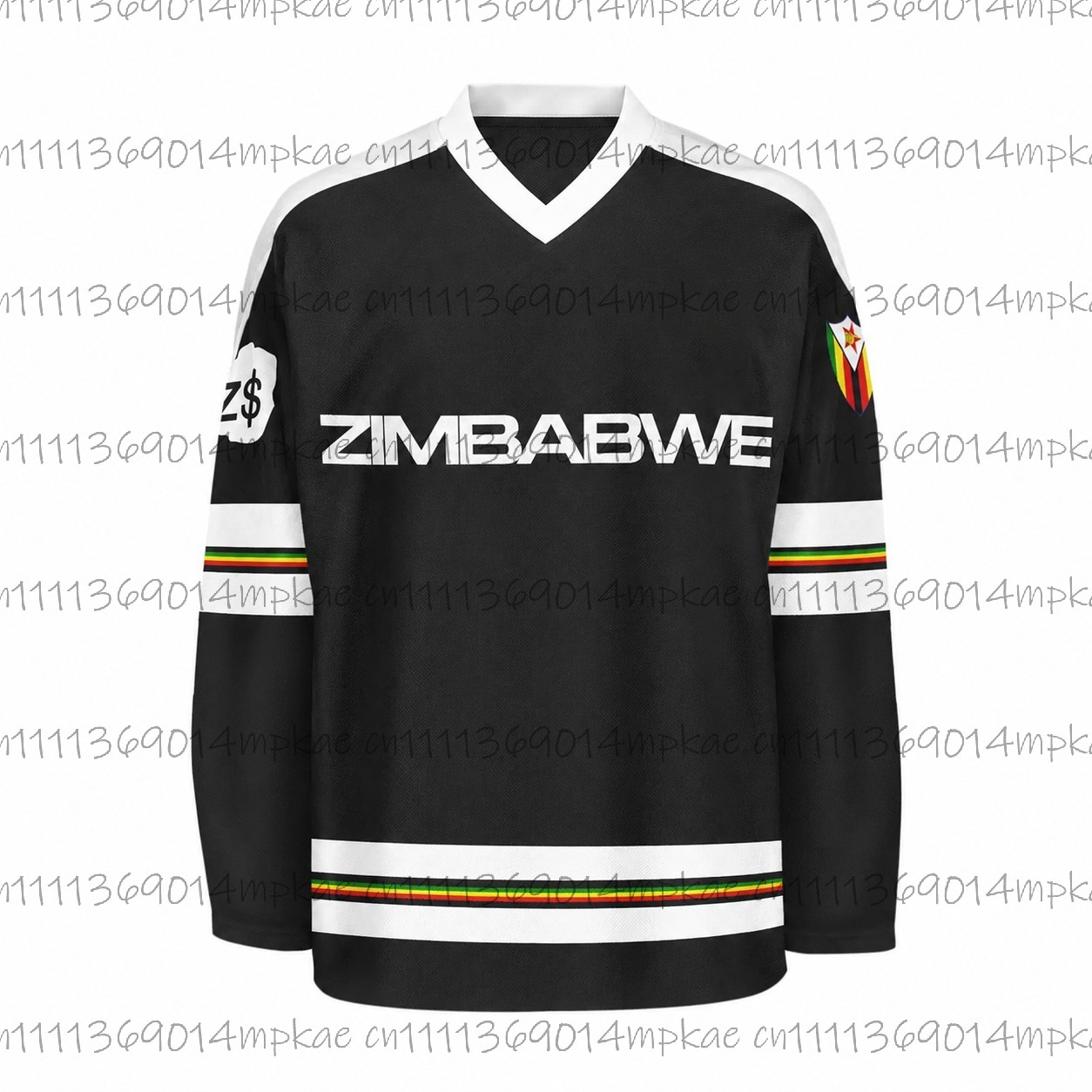 Men's Zimbabwe Printed V-Neck  - đánh giá và giá Mens Fashion Style