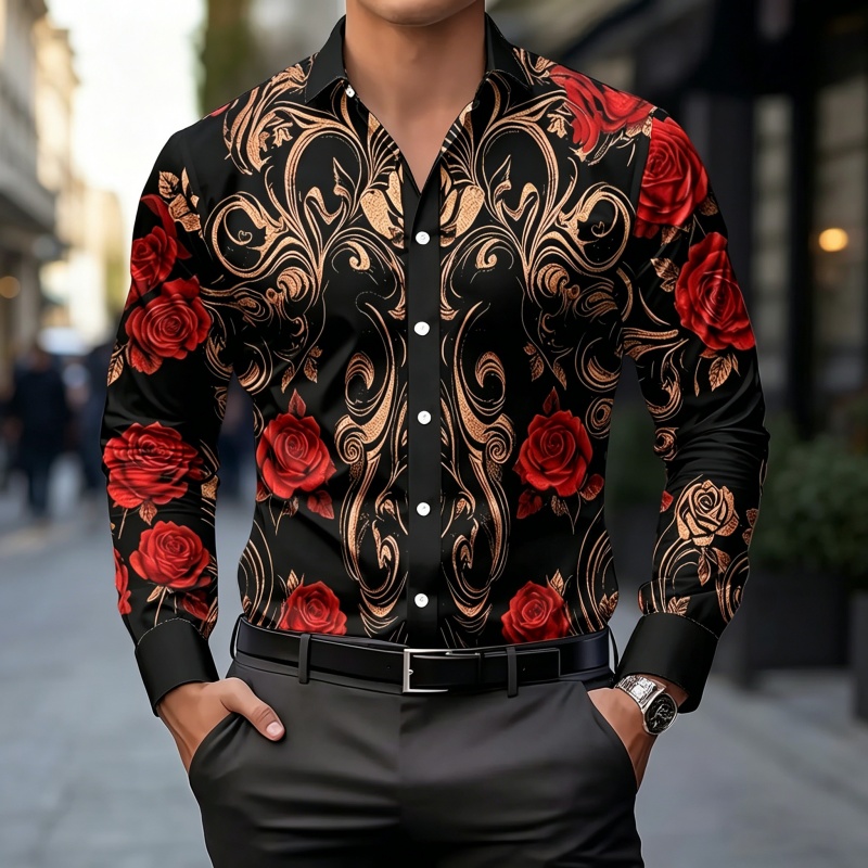 2026 new men's shirt fashion p - đánh giá và giá Men'S Tops Fashion