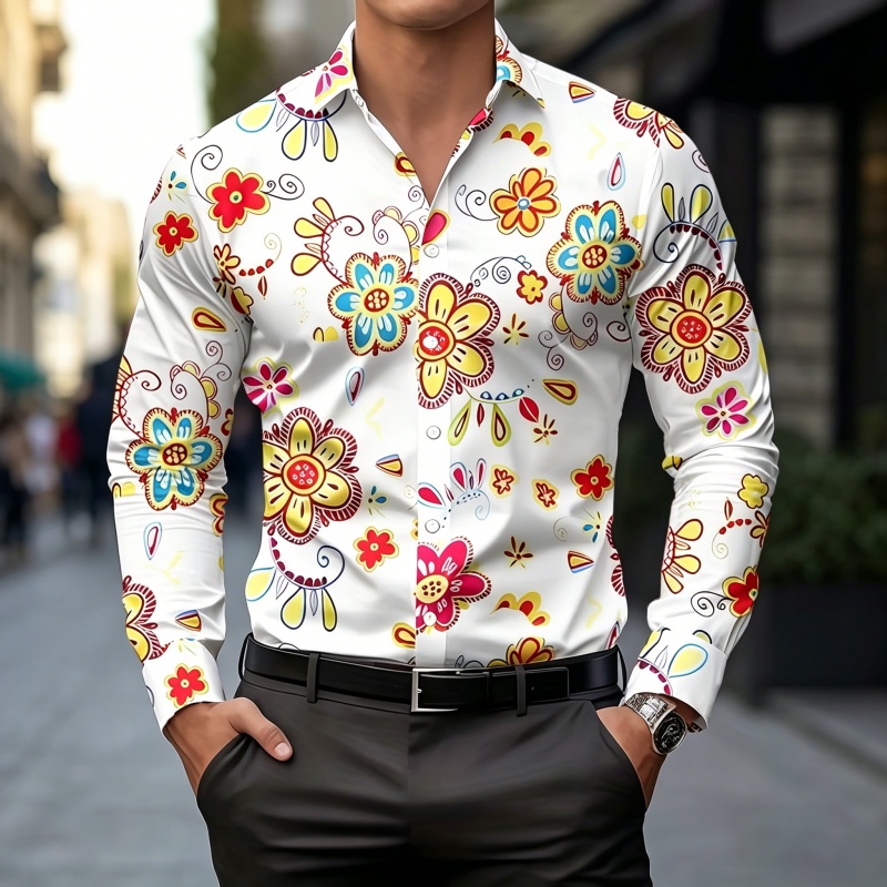 2026 new men's shirt fashion p - đánh giá và giá Men'S Tops Fashion