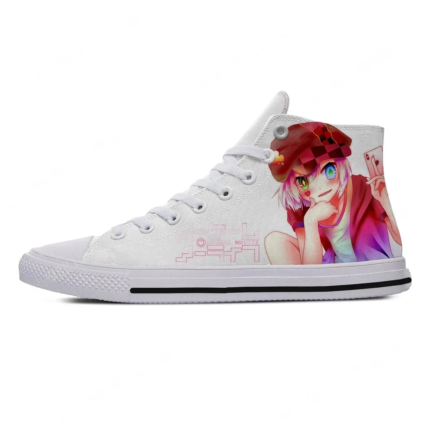Anime NO GAME NO LIFE High Top - đánh giá và giá Men'S Fashion Running Shoes