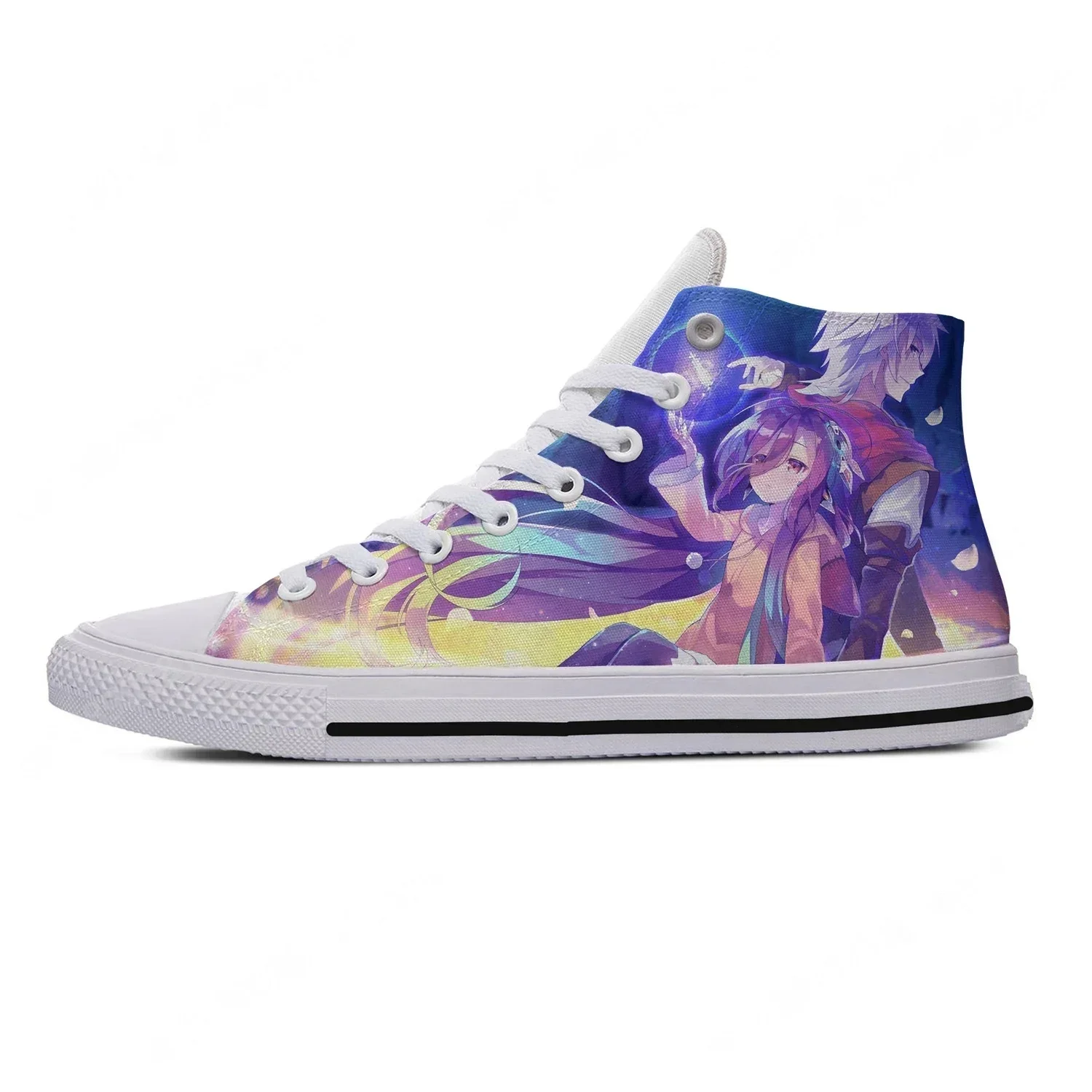 Anime NO GAME NO LIFE High Top - đánh giá và giá Men'S Fashion Running Shoes