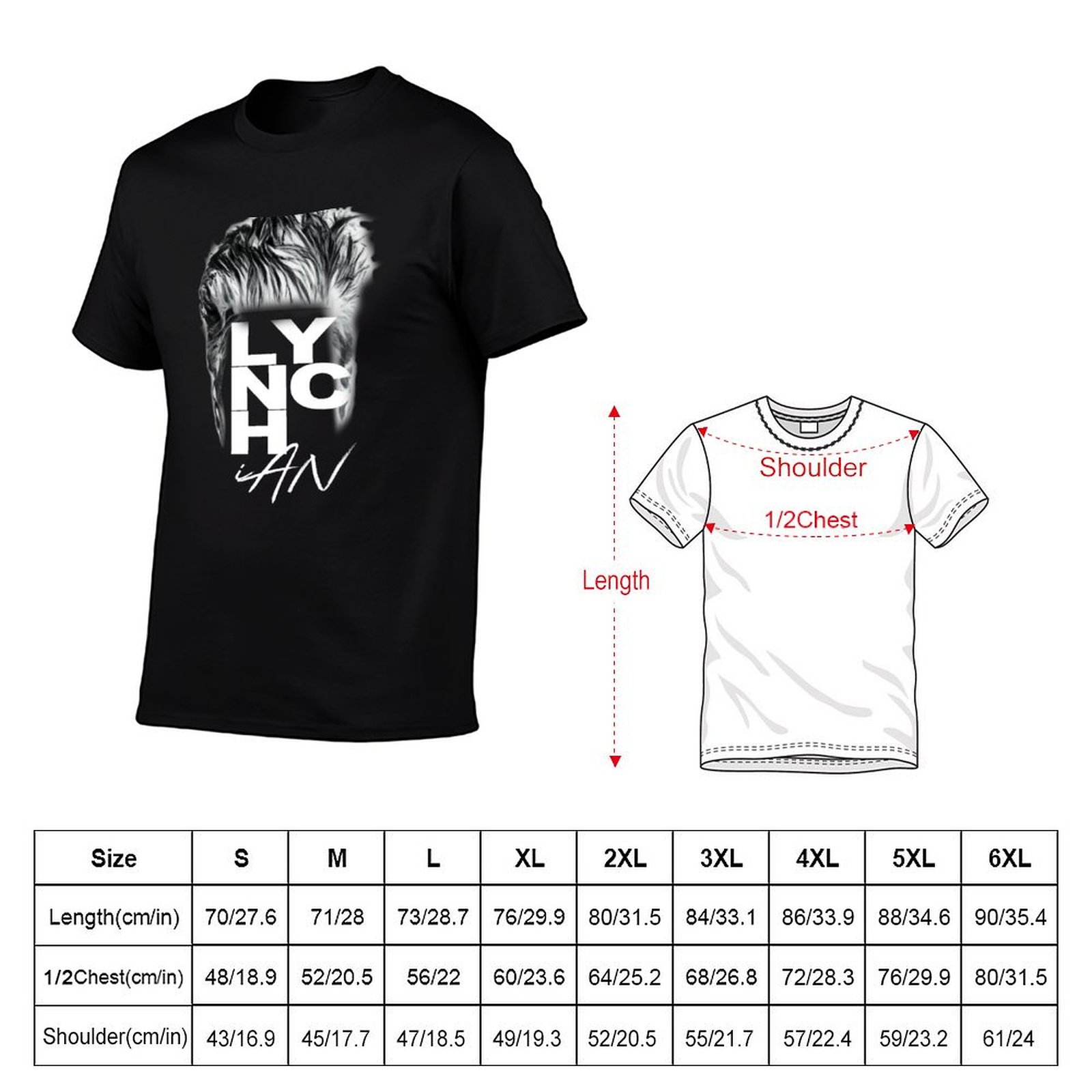 Lynch Haircut - Black T-Shirt  - đánh giá và giá Men'S Fashion Haircuts