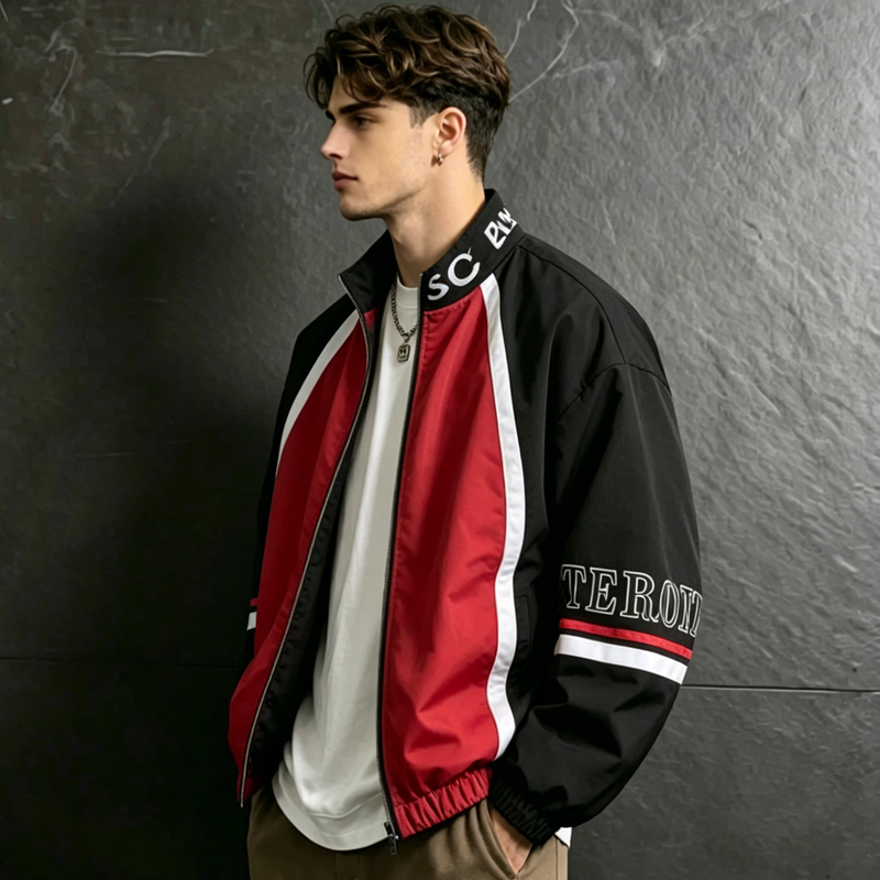 UETEEY Men American Style Lett - đánh giá và giá Varsity Jacket Letterman