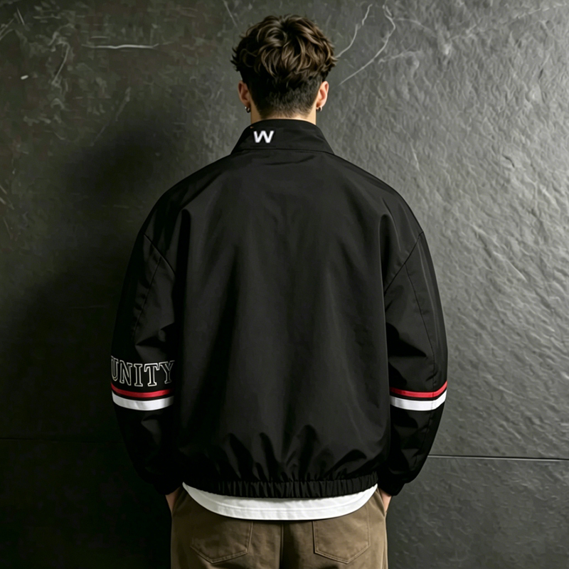 UETEEY Men American Style Lett - đánh giá và giá Varsity Jacket Letterman