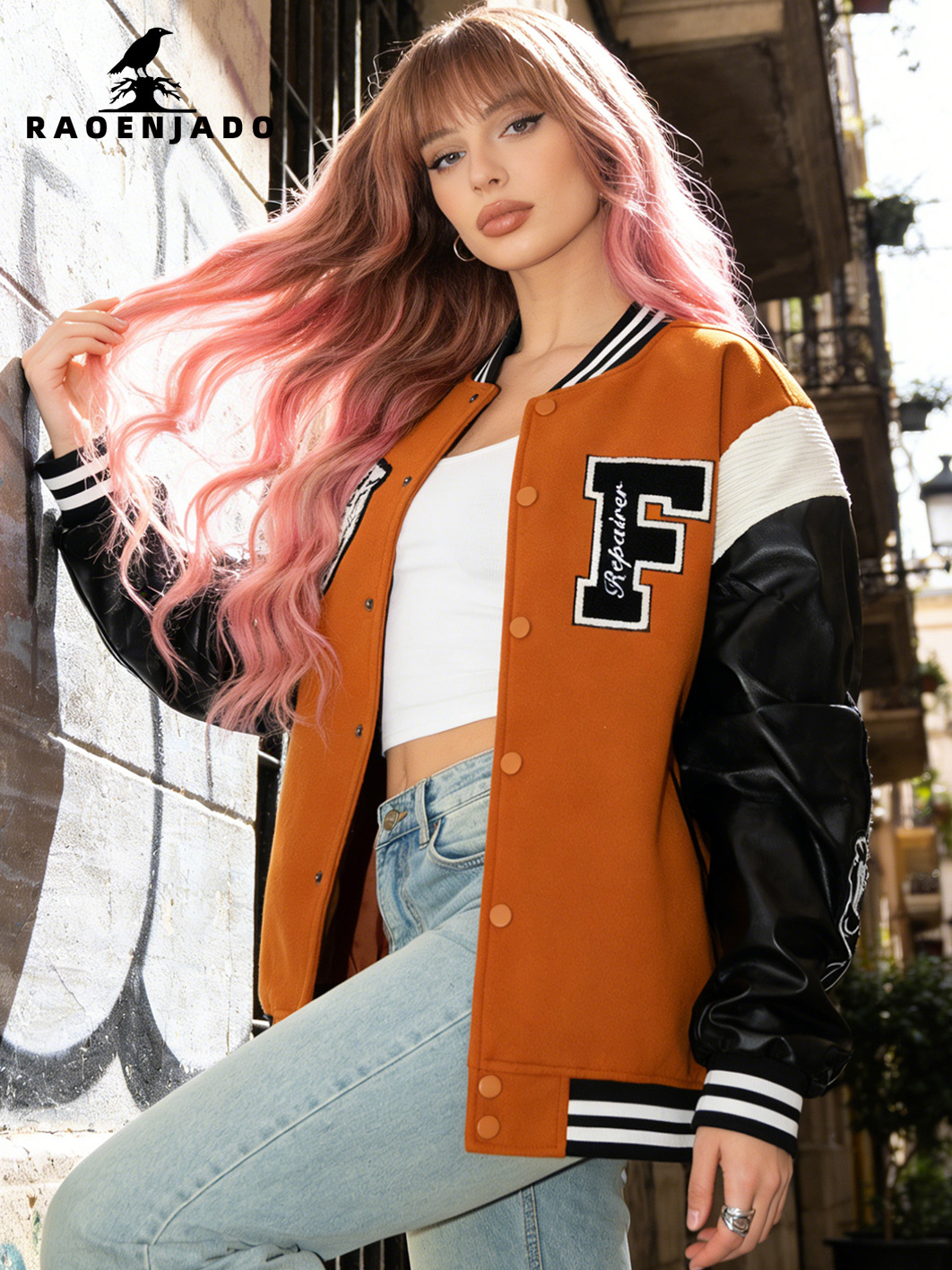 Womens Casual Varsity Jacket B - đánh giá và giá Varsity Jacket Letterman