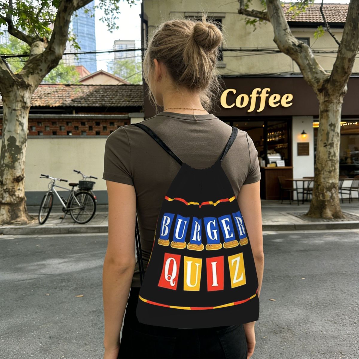 Burger Quiz New Logo Backpacks - đánh giá và giá Men'S Fashion Quiz