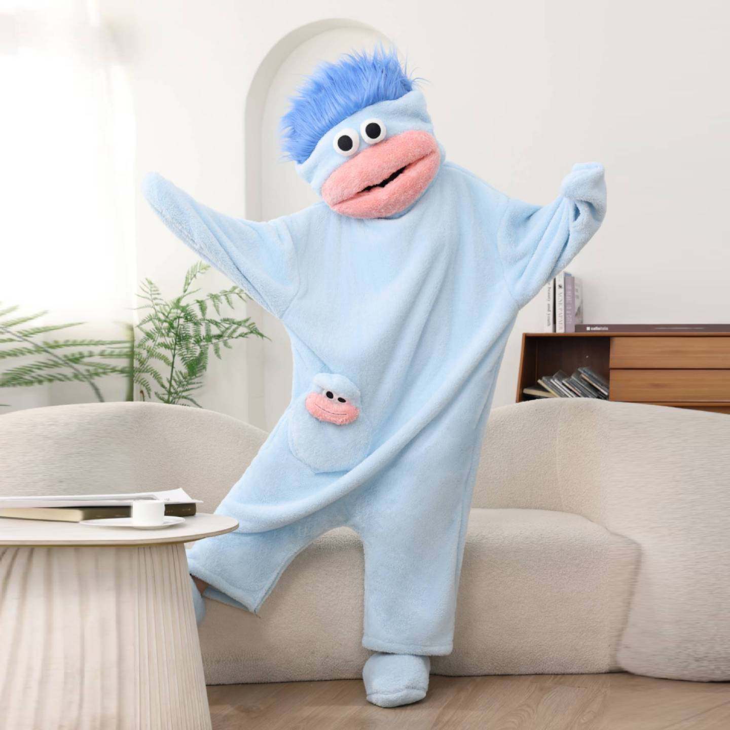 Hot Big Mouth Monster Cute Fun - đánh giá và giá Mens Fashion Jumpsuit