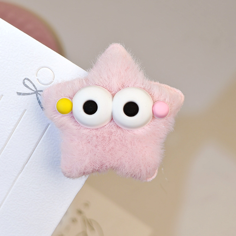 5pcs plush big eyed five point - đánh giá và giá Men Fashion Hair Style