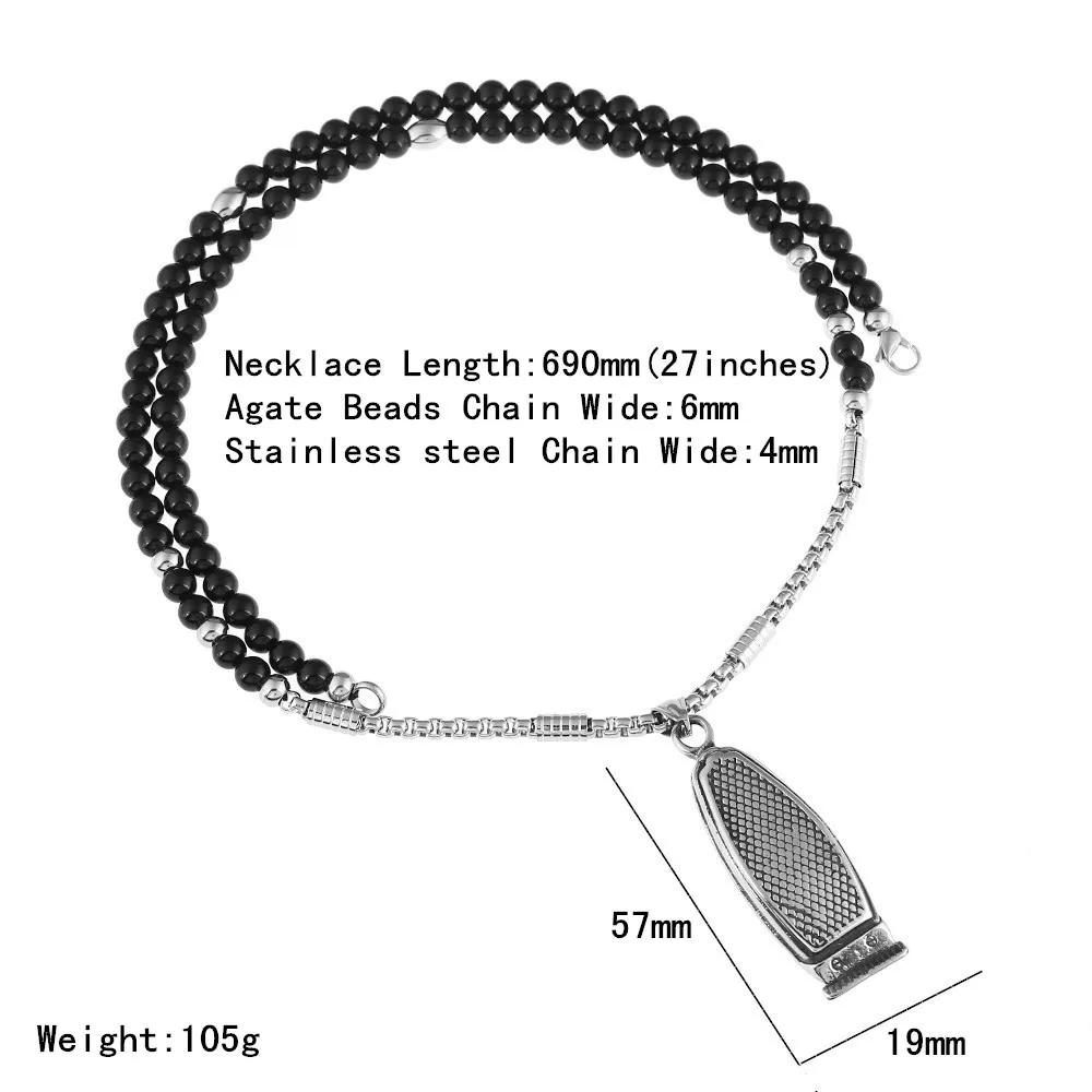Men's Barber Pendant Necklace  - đánh giá và giá Men'S Fashion Haircuts